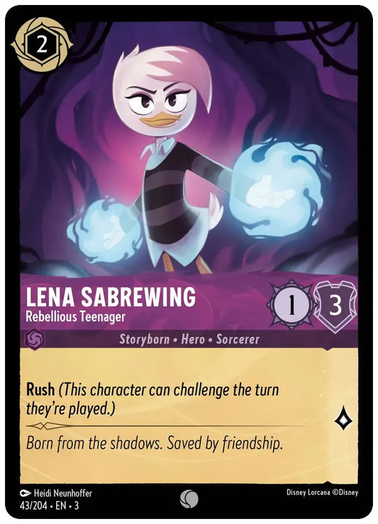 Lena Sabrewing - Rebellious Teenager