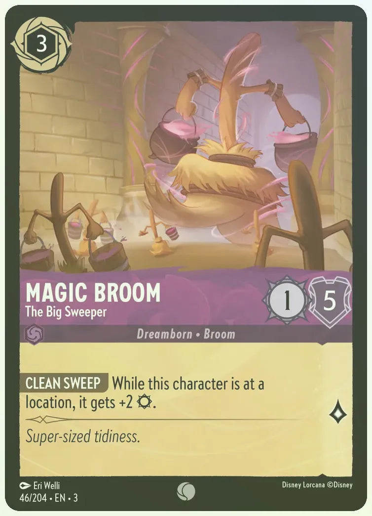 Magic Broom - The Big Sweeper Foil