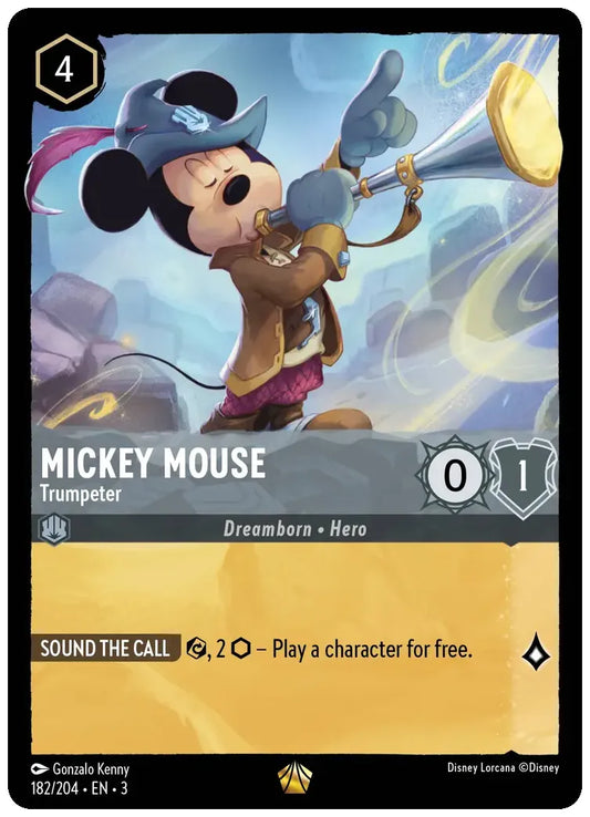 Mickey Mouse - Trumpeter
