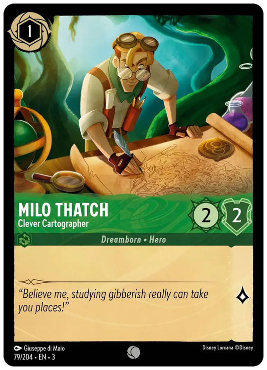 Milo Thatch - Clever Cartographer