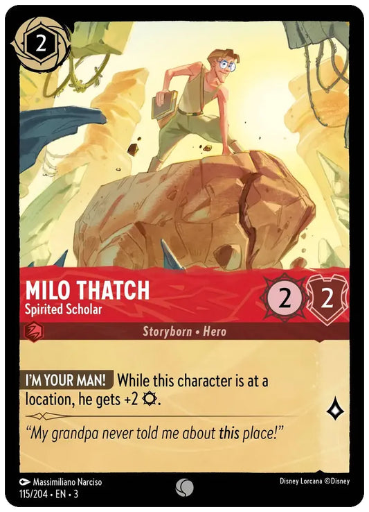 Milo Thatch - Spirited Scholar