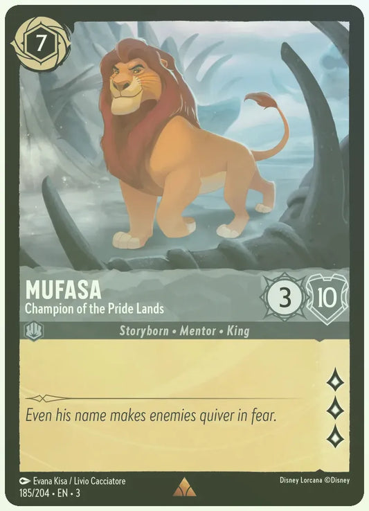 Mufasa - Champion of the Pride Lands Foil