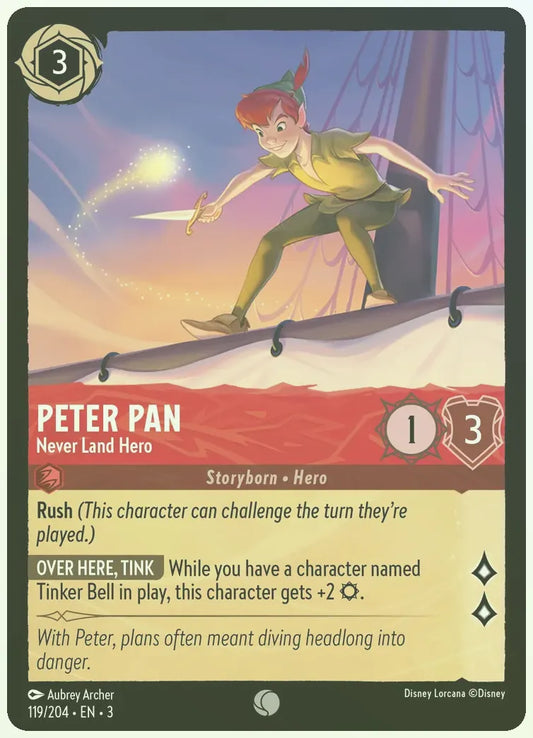 Peter Pan - Never Land Hero Foil