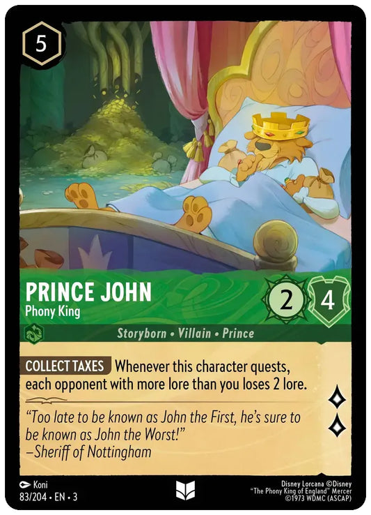 Prince John - Phony King
