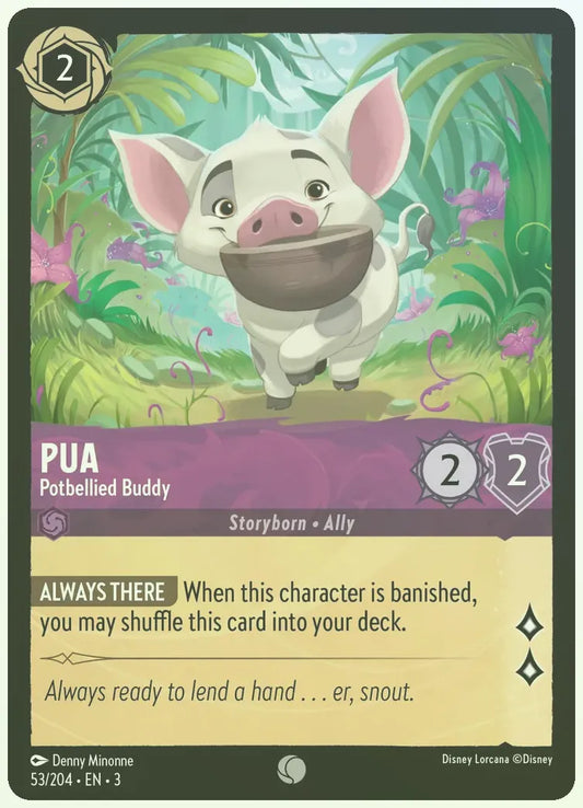 Pua - Potbellied Buddy Foil