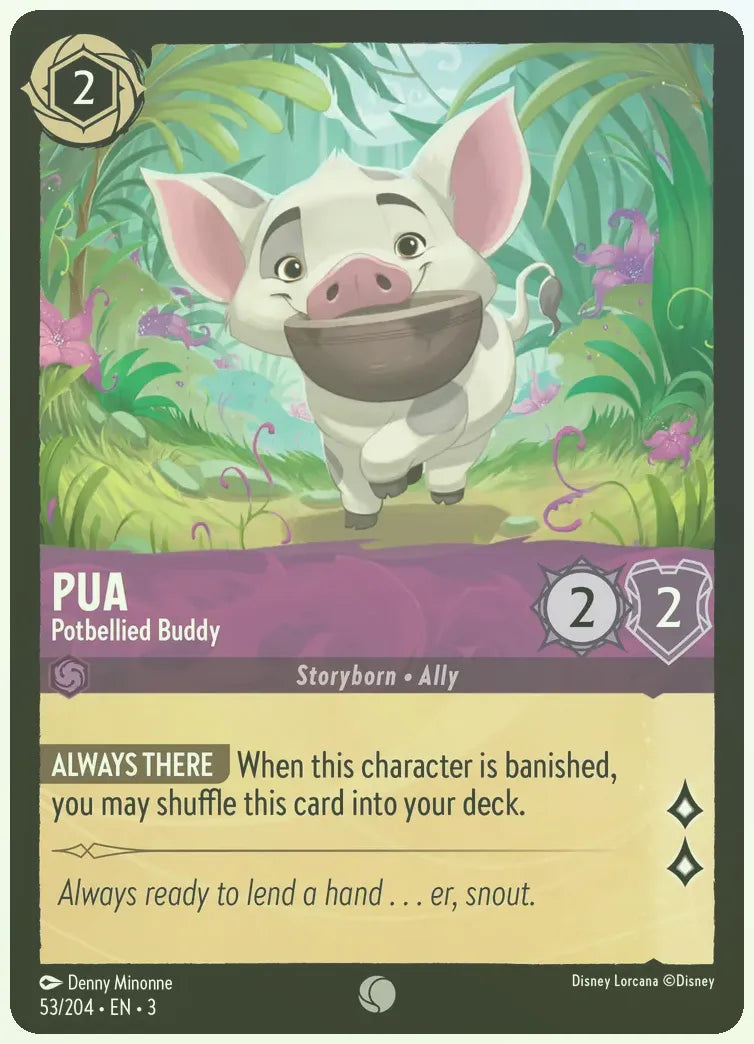 Pua - Potbellied Buddy Foil