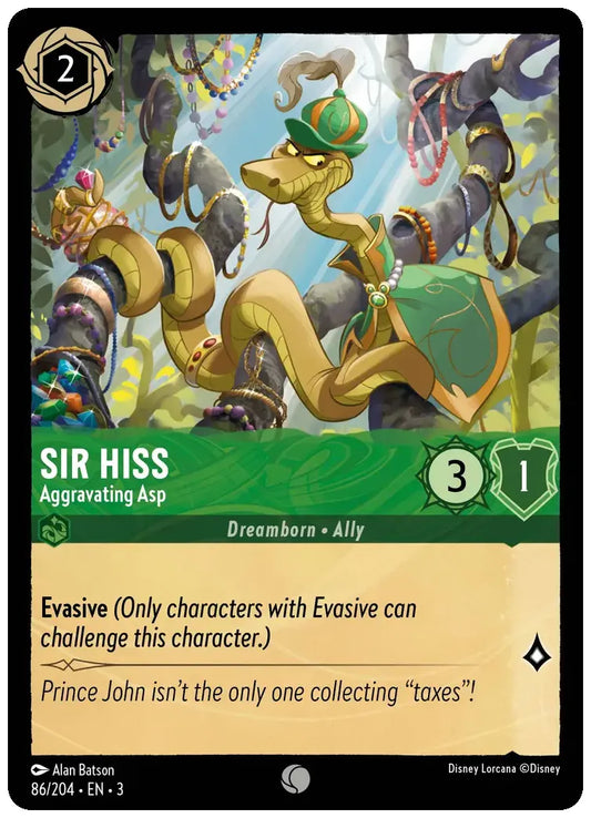 Sir Hiss - Aggravating Asp