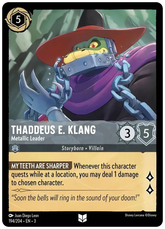 Thaddeus E. Klang - Metallic Leader