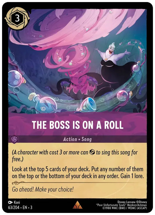 The Boss Is On A Roll